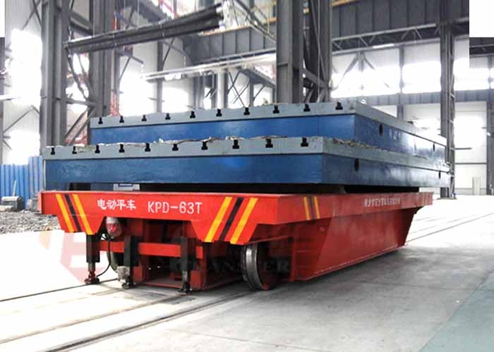 25t Electric power DC motor heavy material foundry plant rail car