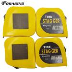 Steel Blade 1/4" Wide Professional Imperial Measurement Racing Tire Stagger Tape