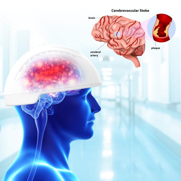 Buy cheap Health Physiotherapy Machine 810nm Helmet NIR Infrared Red Light Therapy from wholesalers