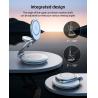 Buy cheap Magnetic Wireless Fast Charging Station Rotation 3 In 1 Folding 15W from wholesalers