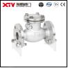 Buy cheap Industrial Usage Stainless Steel Flange Connector BS970 Straight S/S Swing Check Valve from wholesalers