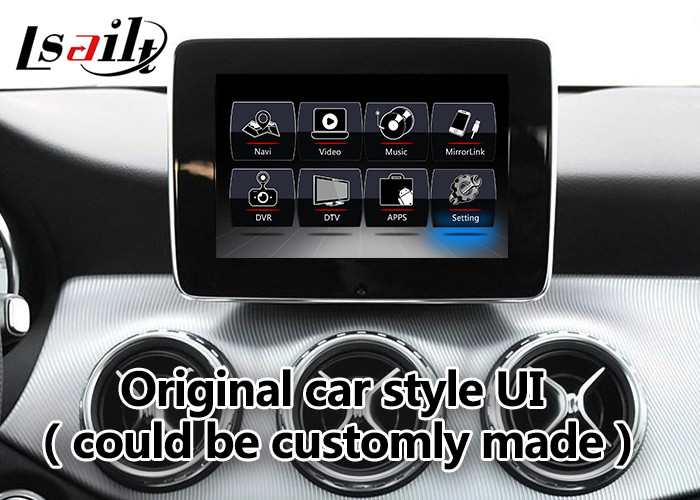 Video Interface Car Navigation Box For Mercedes Benz Gla Mirrorlink , Rearview ( Ntg 5.0 )