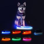 Buy cheap 120cm Led Dog Leash Rechargeable USB Illuminated Dog Leash Personalized from wholesalers