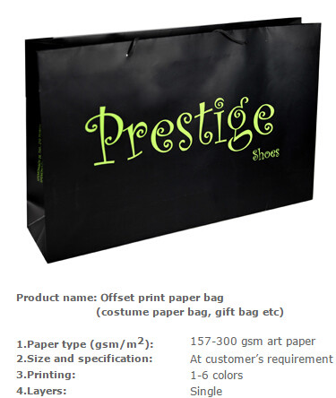 High-End Luxury Unprinted Cardboard Shopping Black Paper Carrier Bag with Rope Handle,Glossy cardboard luxury paper garm