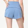 Buy cheap Oem Factory Manufacturer Custom Logo High Waist Elastic Waist Fast Dry Fitness Anti-emptied Loose Shorts from wholesalers