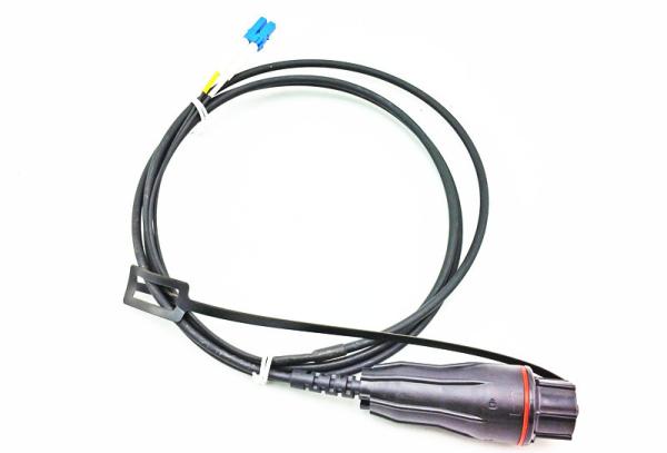 Buy cheap Single Mode OS2 Fiber Cable Assembly FULLAXS LC Duplex Patch Cord Dustproof from wholesalers