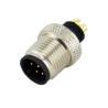 Buy cheap IP67 screw waterproof electrical panel mount socket M12 cable connector from wholesalers
