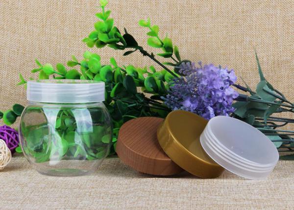 Buy cheap Plastic Screw Cap PET Food Can Packaging For Cookies , Nuts , Candies Packing from wholesalers
