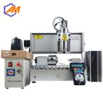 AMAN 3040 metal cnc engraving machine for 3d carving best price 3040 wood board