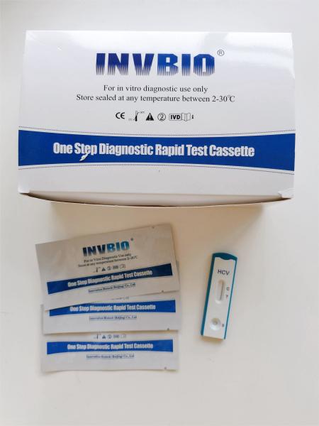 Buy cheap CE Marked Infectious Disease Rapid Test Kits HCV Hepatitis C Antibody Colloidal Gold from wholesalers