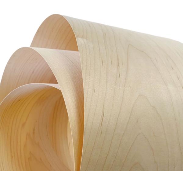 Buy cheap Wholesale Natural Maple Veneers Sheet Mountain Grain 0.45mm Maple Wood Veneer for Skateboards Wood Veneer from wholesalers