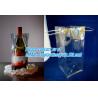 Buy cheap Semitransparent PVC Plastic Tote Bag Environmental PP Packing Gift Bag,fashion transparent PP plastic handle bag with UV from wholesalers