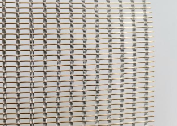 Buy cheap Sprayed ISO9001 SS316 Decorative Mesh Fabric 0.94mm Wire Mesh Glass from wholesalers