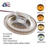 8mm 12v Flexible Led Strip for Mirror Kitchen Cabinet 180 Led Light Tape 2835