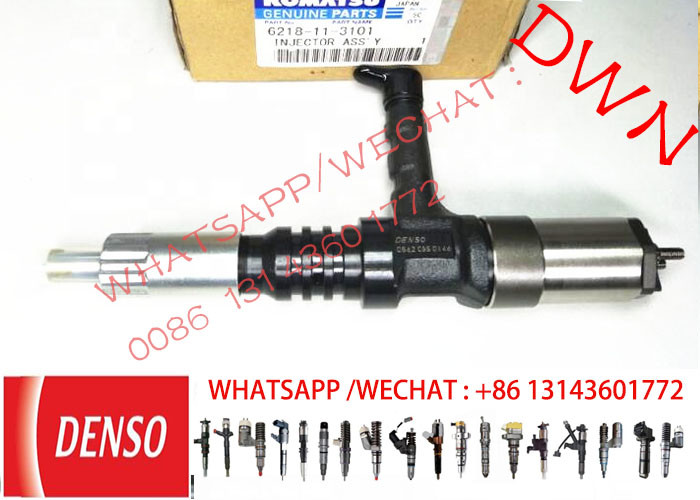 GENUINE original DENSO Fuel Injector 6218-11-3101 095000-0562 for KOMATSU PC600-8