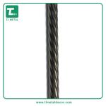5/8", 3/4" Plain twisted baluster picket stair steel railing post China supplier