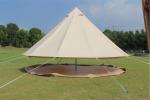 Cosy 6 8 9 12 10 Person Cabin Tent 300X300X200cm Khaki Waterproof Cotton