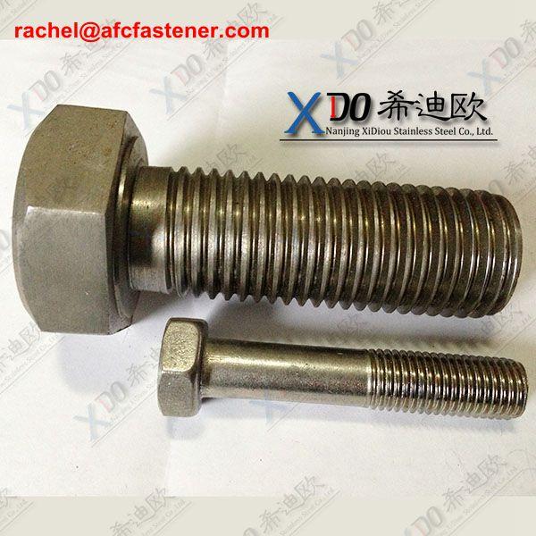 Buy cheap Monel400 extended hex bolts UNS N04400 2.4360 copper nickle alloy from wholesalers