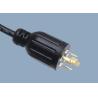 Buy cheap UL CUL CSA Heavy Duty 3 prong 20A 125V 250V NEMA L14-20P Twist Lock Locking Industrial American UL Power Cord from wholesalers