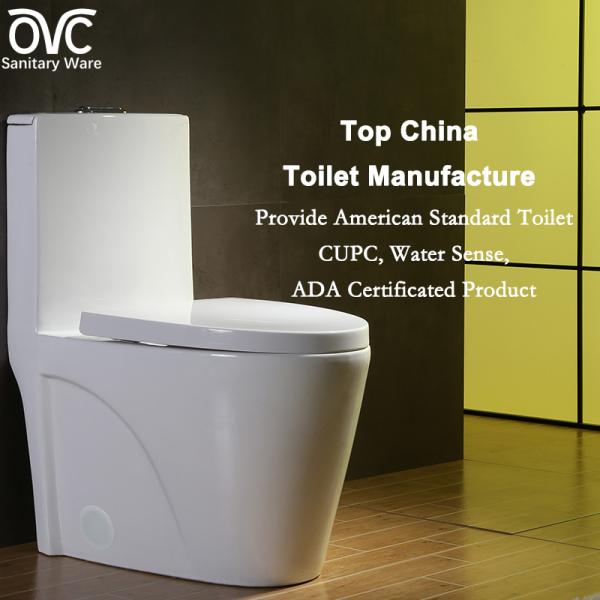 Buy cheap Elongated Dual Flush One Piece Toilet Water Saving Patented Technology from wholesalers