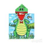 Soft Microfiber Beach Towel for Kids Poncho Beach Towel Kids Hooded Towel