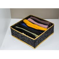 Buy cheap Non Woven Cardboard Foldable Drawer Organizer 40x40x9CM product