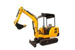 2.2 Ton Crawler Excavator Digger Small Size Excavator With Rubber Track