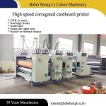 Two Color Flexographic Printing Machine For Carton