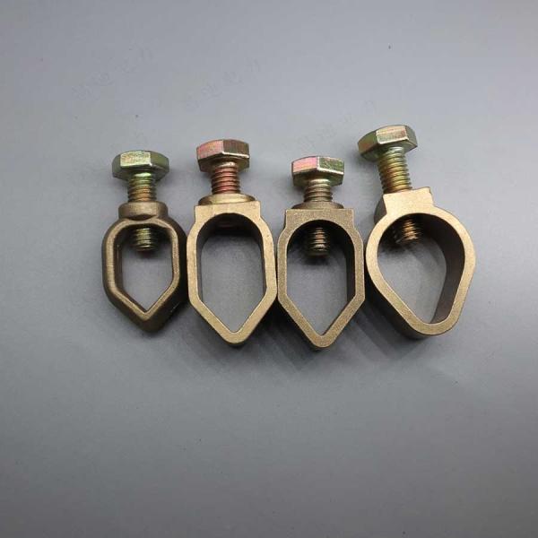 Buy cheap Spike Earth Rod Clamp Brass Grounding Rod Earthing from wholesalers