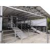 Buy cheap Dairy Farm Equipment Sheep Herringbone Milking Parlor With Glass Measuring Bottle from wholesalers