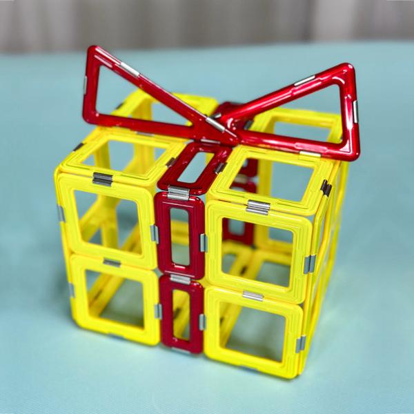 Buy cheap Versatile Shapes Intelligent Magnetic Building Blocks Gift Box Creative Learning Toy from wholesalers