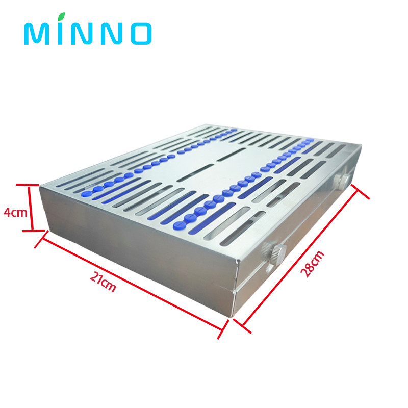 Dental Autoclavable Surgical Sterilization Box Stainless steel