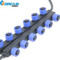 Buy cheap F Type 1 Male to 2 3 4 Female Head Splitter 2pin 1.0 Square Male Female product