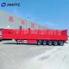 Buy cheap High Strength 3 Axles 4 Axle 5 Axles Customized Bulk Cargo Fence Semi Trailer 16 Meters Cargo Trailer With Tarpaulin from wholesalers