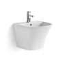 Buy cheap Sanitary Ware Ceramic Wall Hung Basin Mold Resistant For Hotel from wholesalers