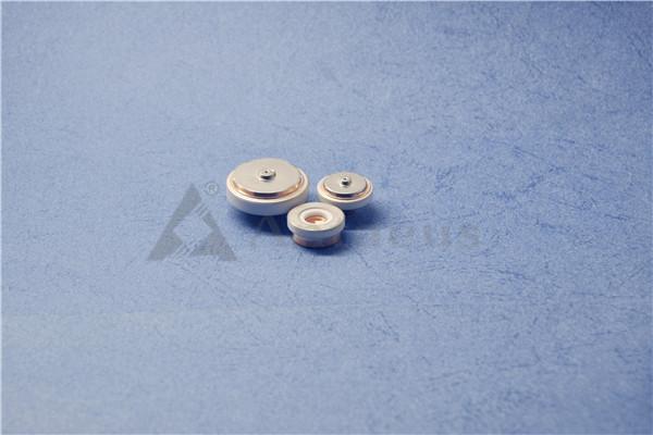 Buy cheap Precision Alumina Ceramic Products Metallized Alumina Ceramics Connector For Battery from wholesalers