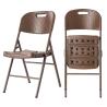 Buy cheap Outdoor Garden Patio Folding Portable Imitated Rattan Plastic Dining Chair Custom Logo from wholesalers