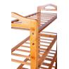 Buy cheap Floor Standing Bamboo Home Furniture Bamboo Wood Vertical Shoe Storage Rack from wholesalers