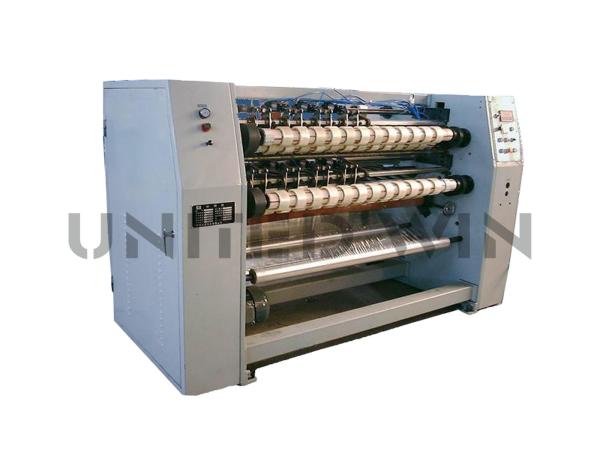 Buy cheap Super Clear Adhesive Tape Slitting Machine For OPP Soundless Tapes Pneumatic Tension Control from wholesalers