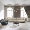 Buy cheap ODM L Shaped Modular Sofa 4 Seater White Sofa For Living Room from wholesalers