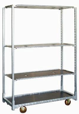 Buy cheap PP Wheel Transport Multi Shelf CC Plant Nursery Carts from wholesalers