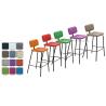 Buy cheap Durable PU Contemporary Bar Chairs Ergonomical Design Wear Resistance from wholesalers