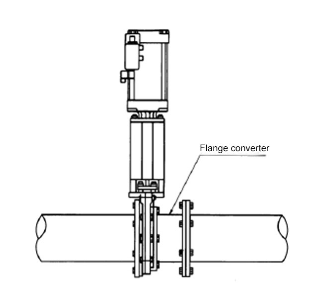 Pneumatic Instrumentation Control Valves Stainless Steel , Square Gate Valve DF Series