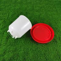 Buy cheap Automatic Red Plastic Plastic Water Feeder Cone Shape 14L Capacity Anti Drip product