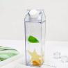 Buy cheap 500ml Plastic Square Custom Drinking Cups Milk Carton Water Bottle Leakproof from wholesalers