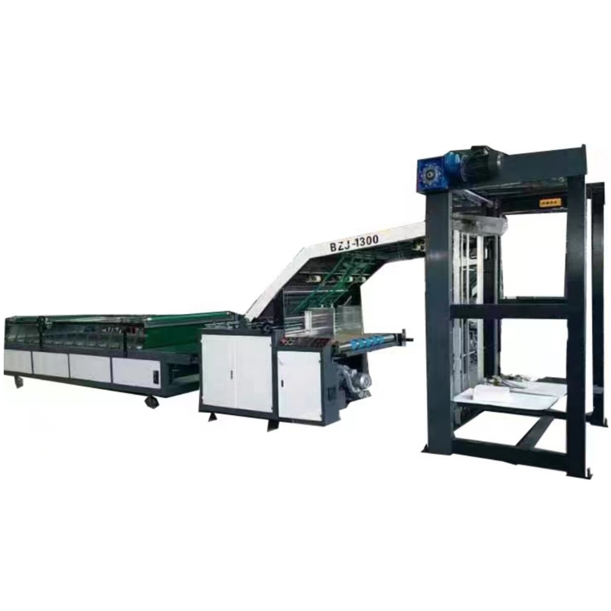 Manual Wire Stitching Machine for Corrugated Carton Box 13.5*2*2.5m Paper Forming Machine