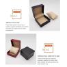 Buy cheap 7.5cm Simple Packing Single Watch Box Wrist Watch Accessories Cardboard from wholesalers