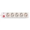 Buy cheap 5 outlet French Type Extension Socket, With Surge Protector from wholesalers