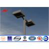 Buy cheap Square 6m Round Tapered LED Parking Lot Light Pole With Galvanization from wholesalers