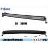 Buy cheap Shatterproof Lenses 52 Inch Curved Light Bar , 27000lumens 5D 300w LED Light Bar from wholesalers